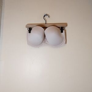 Vanity Fair Women's Elegant Strapless Bra - Cream Size 38D